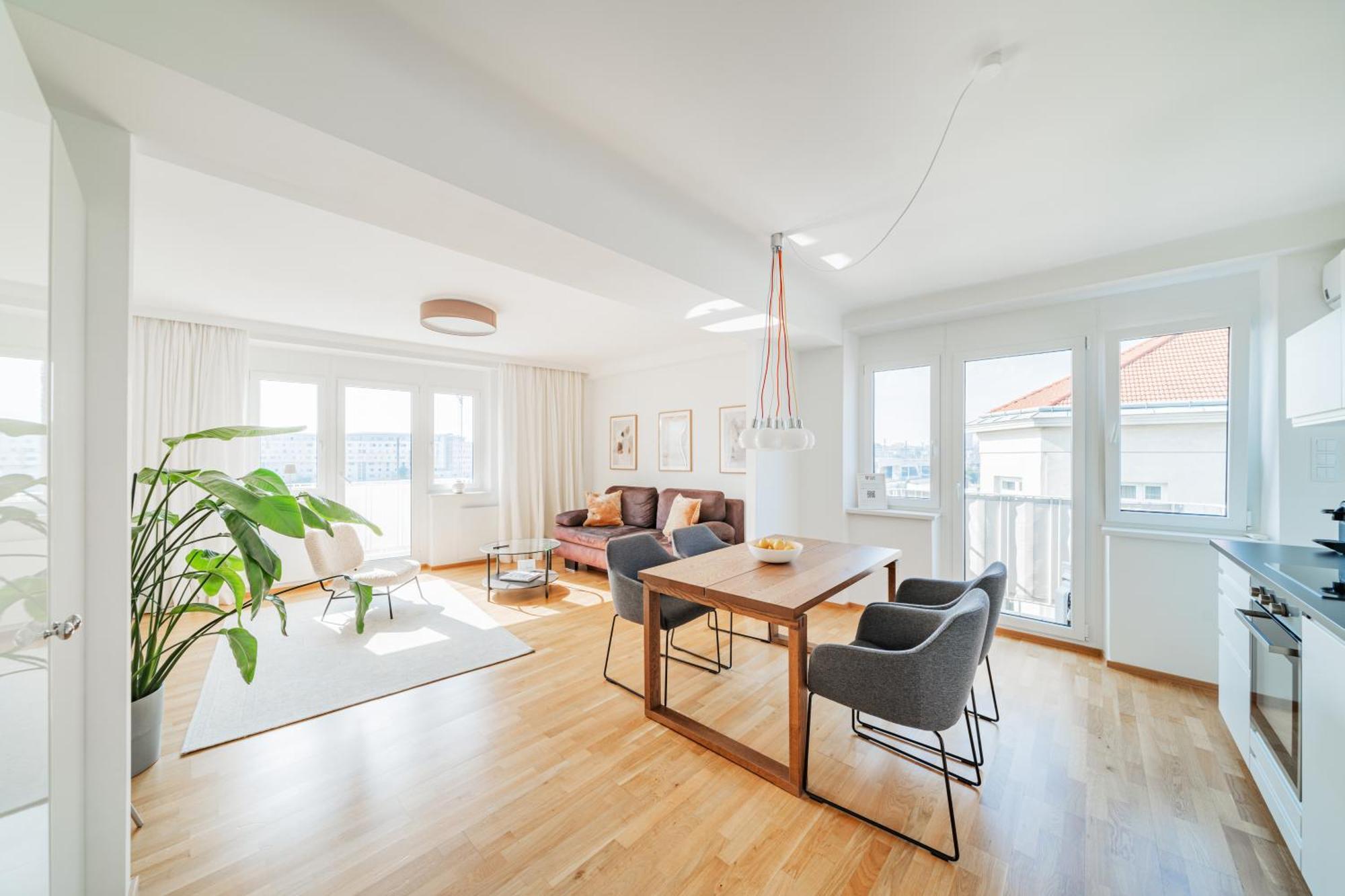 Central 60M2 Suite 10 Min Walk From Main Station Vienna Luaran gambar