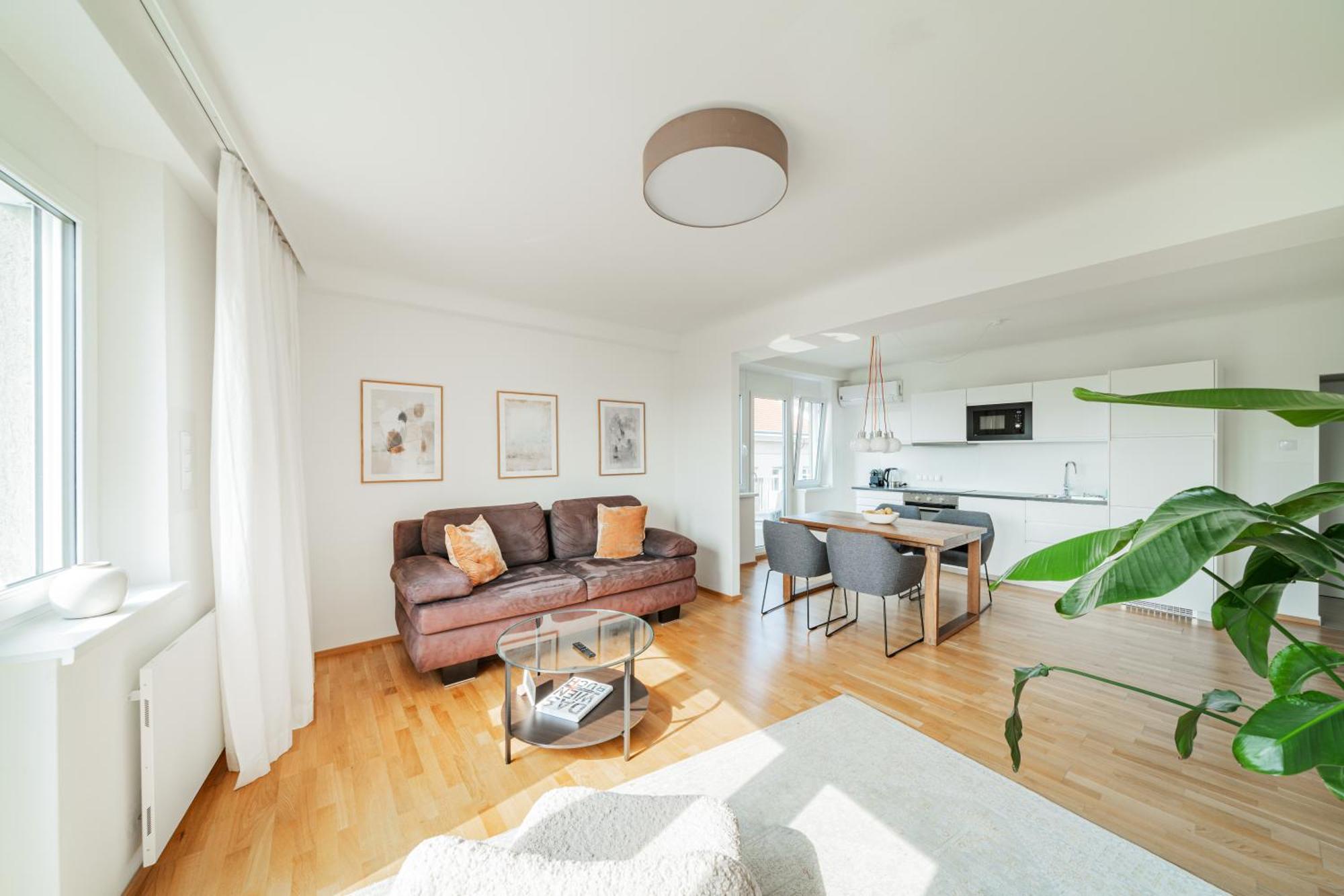 Central 60M2 Suite 10 Min Walk From Main Station Vienna Luaran gambar